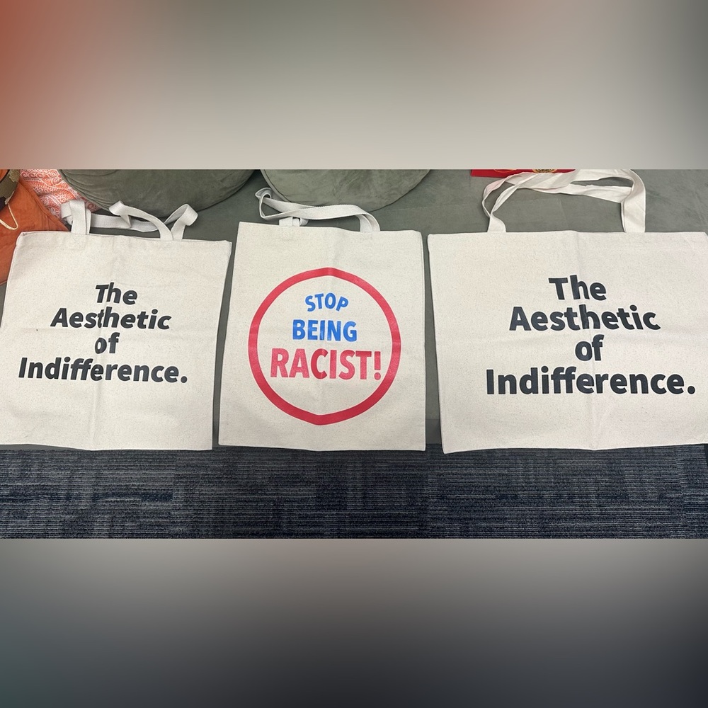 three brand new, never used, authentic gallery dept. totes